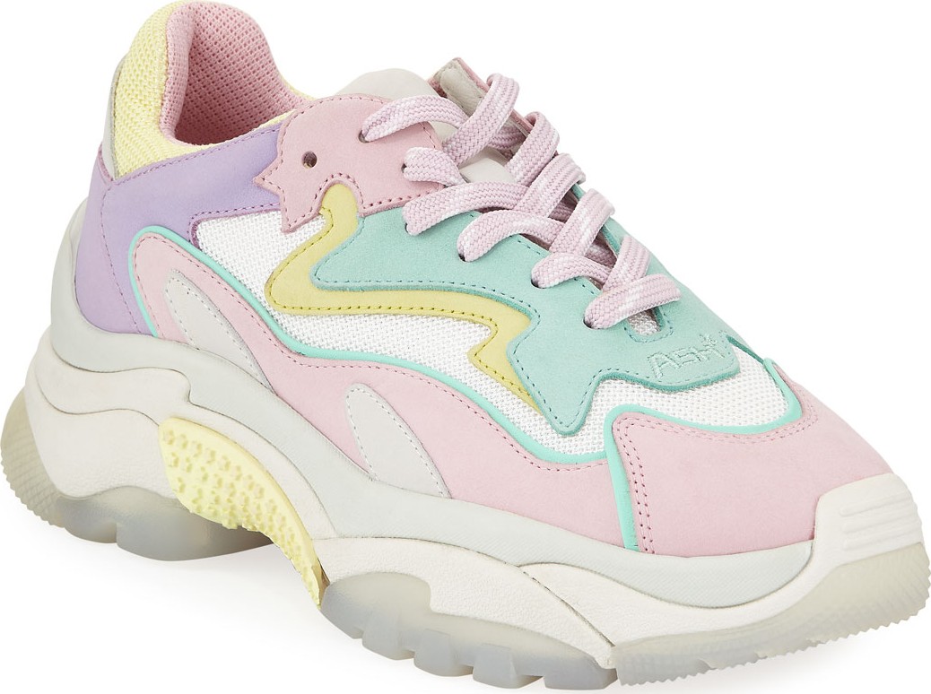 ASH Addict Pastel Suede Sneakers