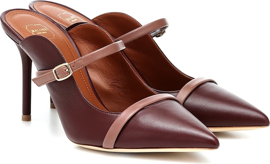 Malone Souliers Melody 85 leather mules