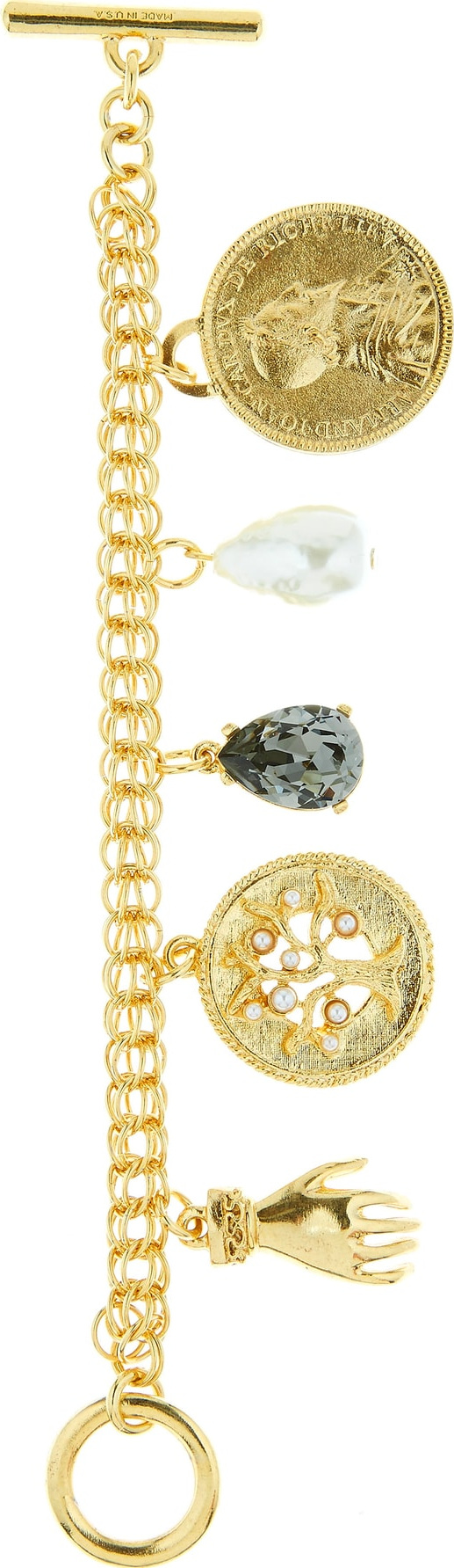 Oscar De La Renta Charm Bracelet