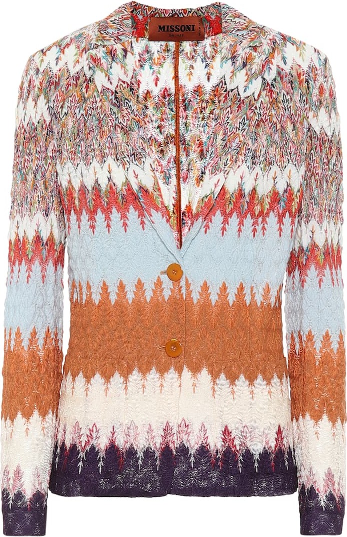 Missoni Chevron-knit cardigan