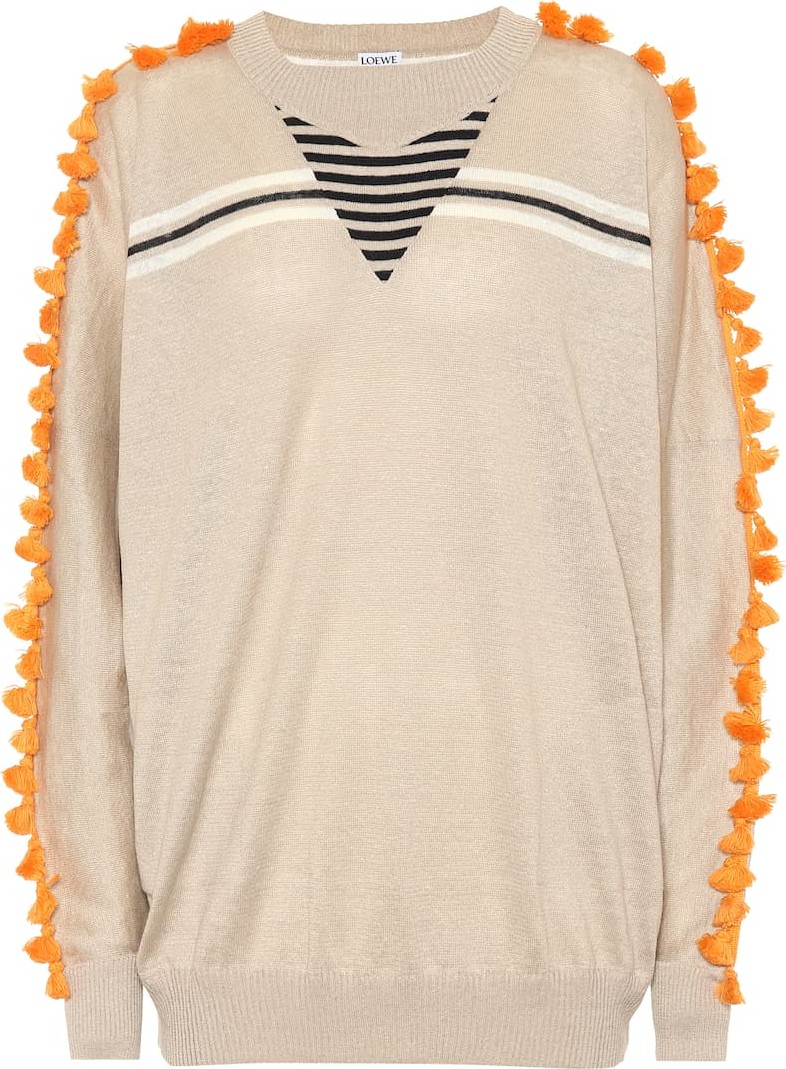 LOEWE Linen and cotton sweater