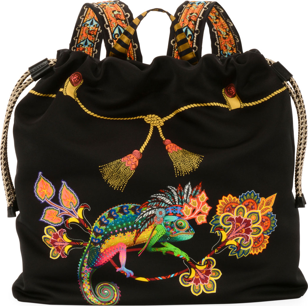 Etro Zain Etro Stampa Harlem Backpack