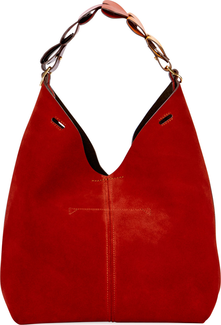 Anya Hindmarch The Bucket Small Heart Link Bag