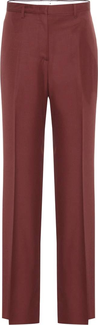 Salvatore Ferragamo Virgin wool straight pants