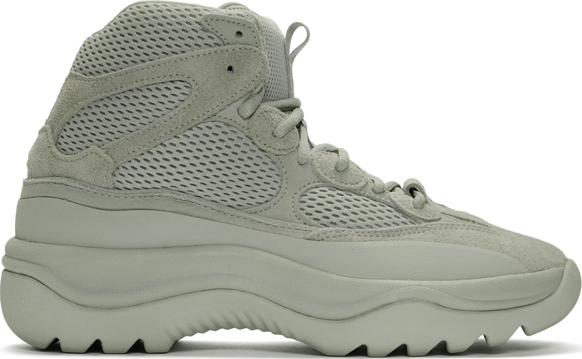Yeezy Grey Desert Boot Sneakers