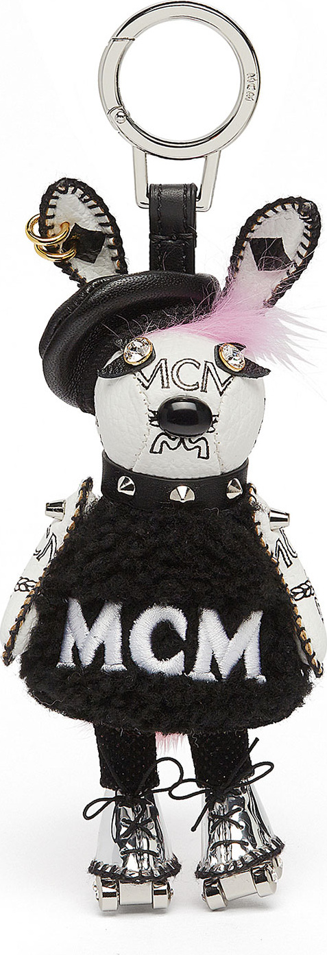 MCM Rollerskating Rabbit Charm