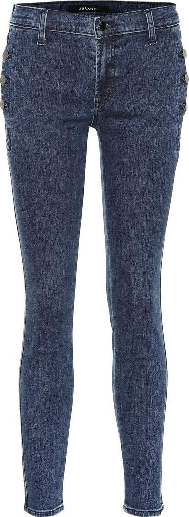 J BRAND Zion mid-rise skinny jeans