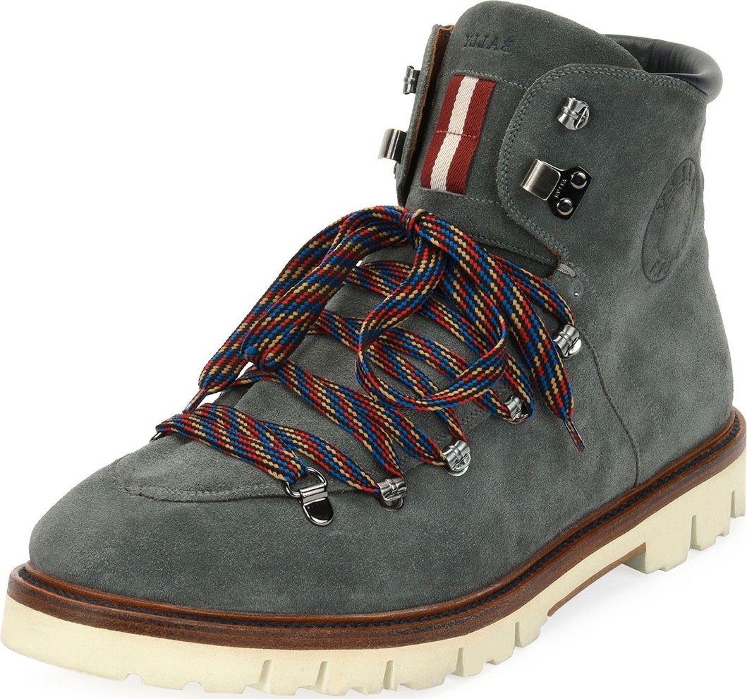 Bally Men's Chack Suede Hiking Boots