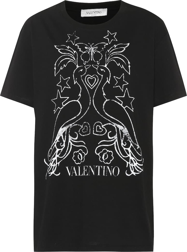 Valentino Printed cotton T-shirt