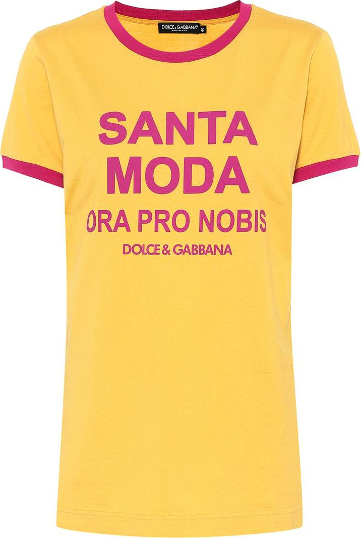 Dolce & Gabbana Printed cotton T-shirt