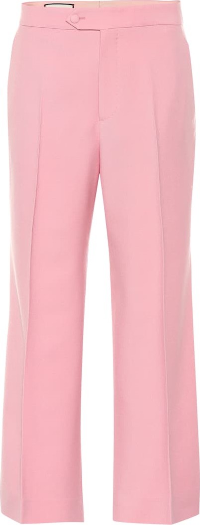 Gucci High-waisted wool pants