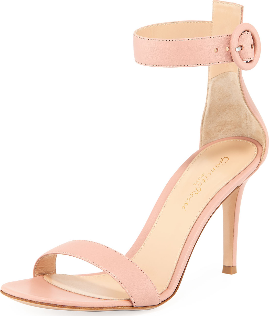 Gianvito Rossi Portofino Napa Ankle-Strap 85mm Sandal