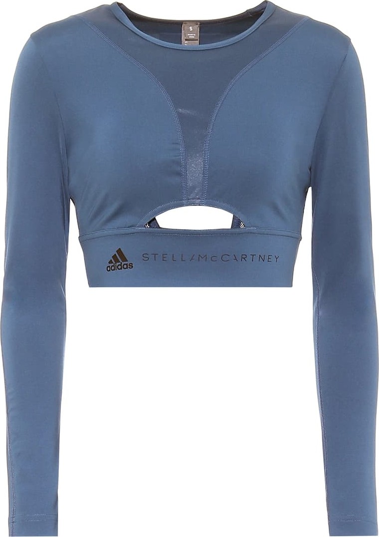 Adidas By Stella McCartney Technical-jersey sports top