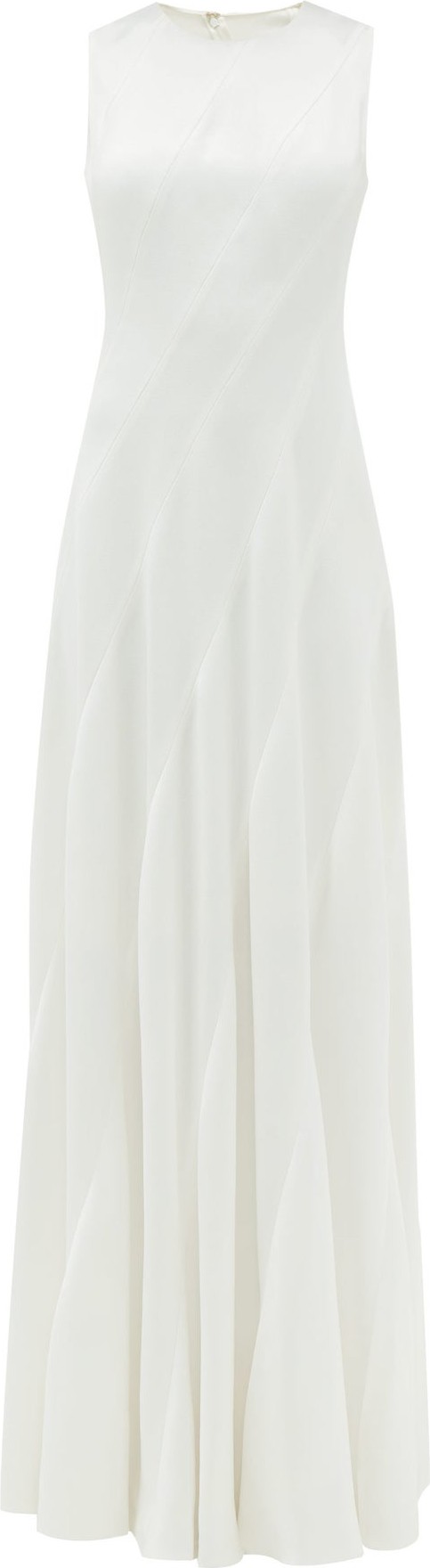 Maison Rabih Kayrouz Sleeveless grained-satin gown