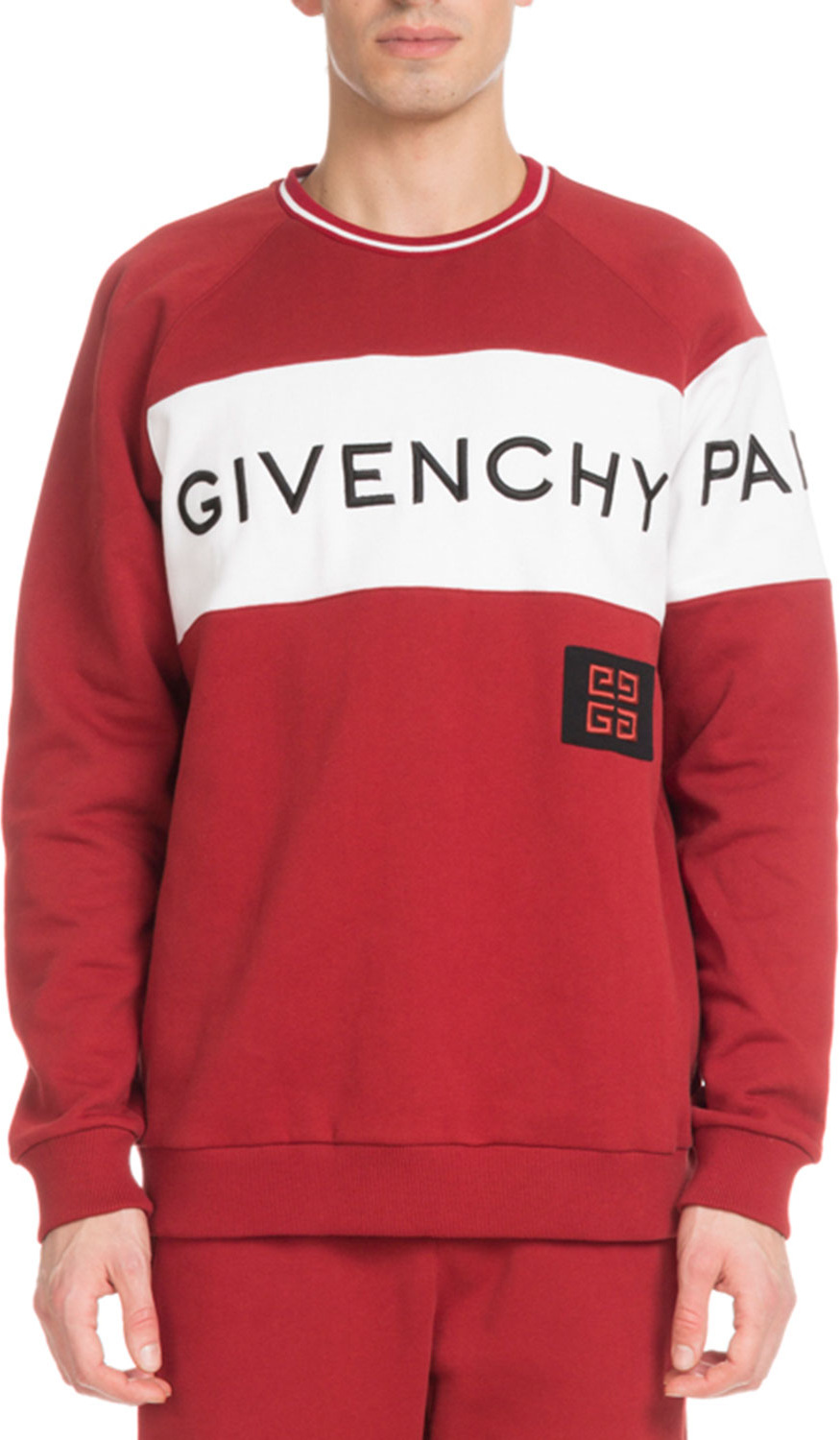 Givenchy Men's Large Logo Crewneck Sweatshirt