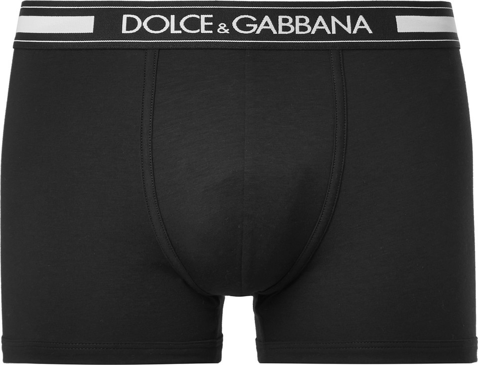 Dolce & Gabbana Stretch-Cotton Boxer Briefs