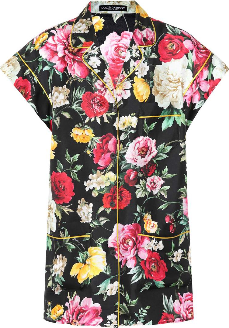 Dolce & Gabbana Floral silk blouse