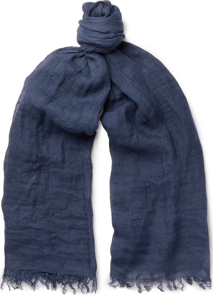 Oliver Spencer Gadiar Linen Scarf
