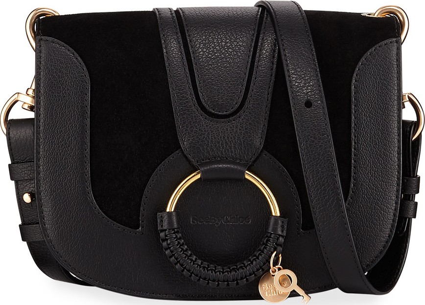 See By Chloé Hana Leather/Suede Shoulder Bag
