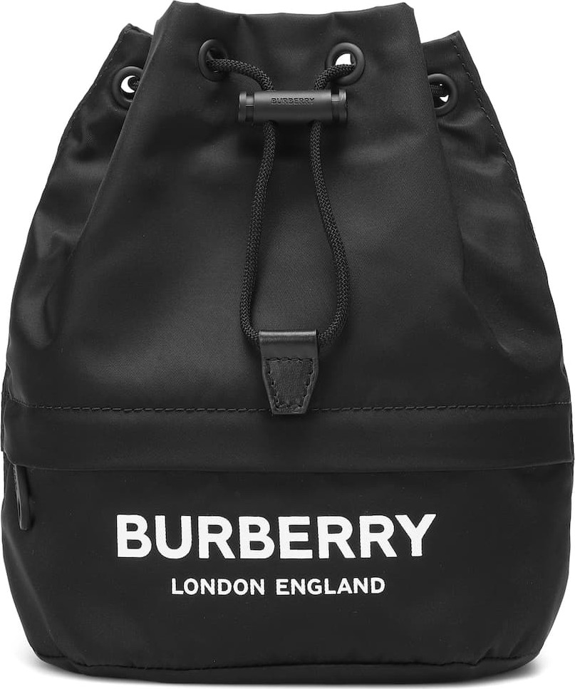 Burberry London England Phoebe nylon drawstring pouch