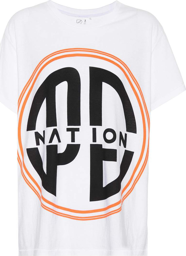 P.E Nation Acrobatics printed cotton T-shirt