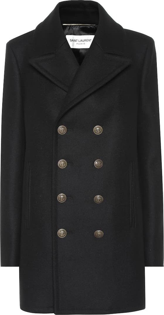 Saint Laurent Virgin wool coat