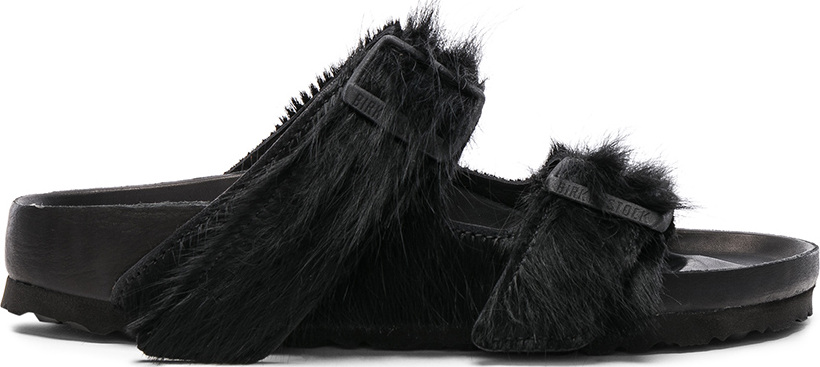 Rick Owens x Birkenstock Cow Hair Arizona Sandals Rick Owens x Birkenstock Cow Hair Arizona Sandals