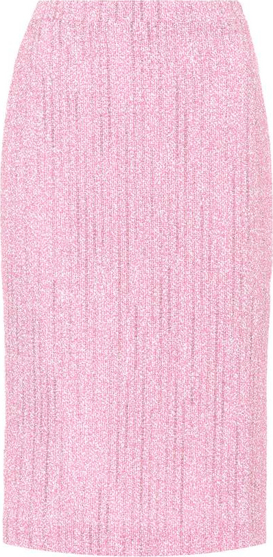 Alessandra Rich Tweed pencil skirt