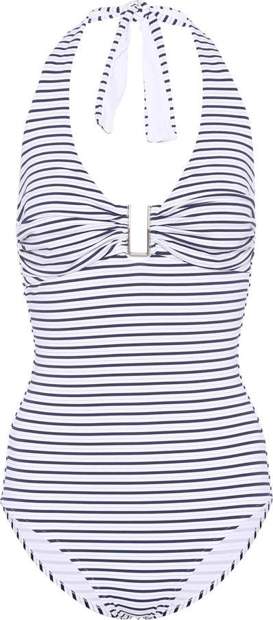 Melissa Odabash Tampa striped swimsuit