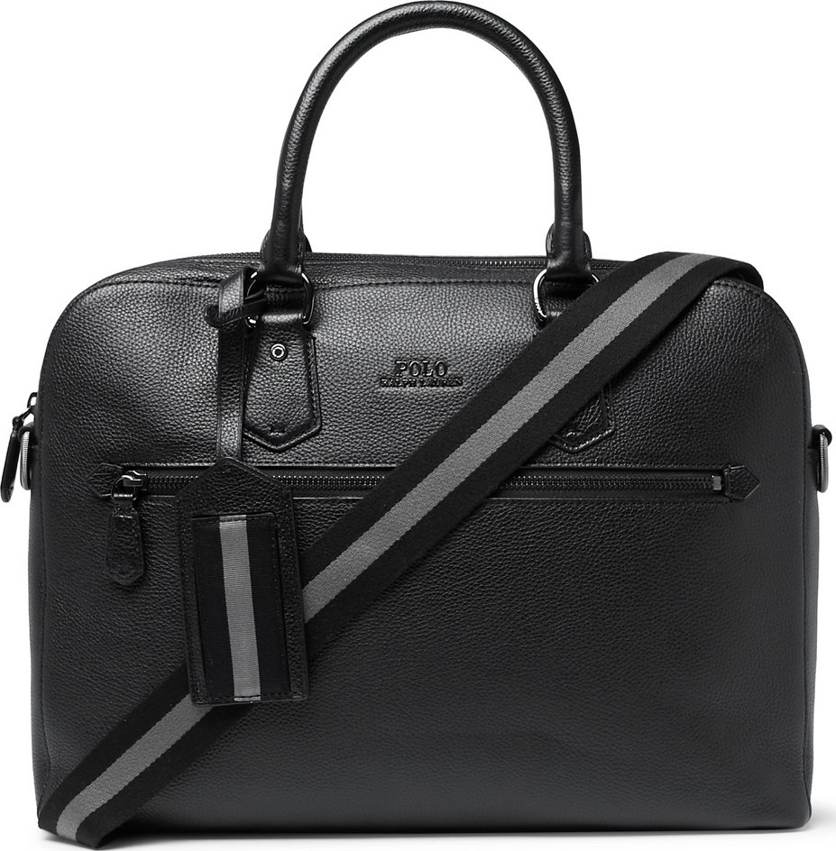 Polo Ralph Lauren Pebble-Grain Leather Briefcase