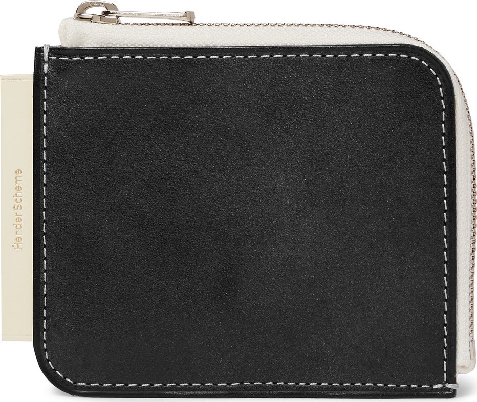 Hender Scheme Colour-Block Leather Zip-Around Wallet