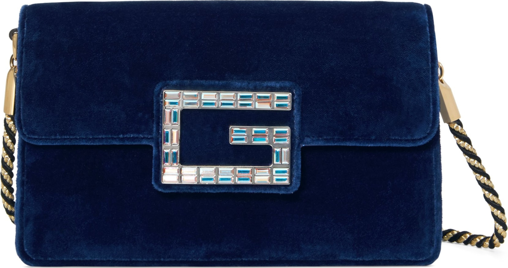 Gucci Small Broadway Velvet Shoulder Bag