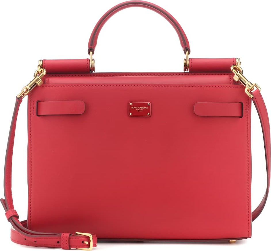 Dolce & Gabbana Sicily 62 Small leather tote