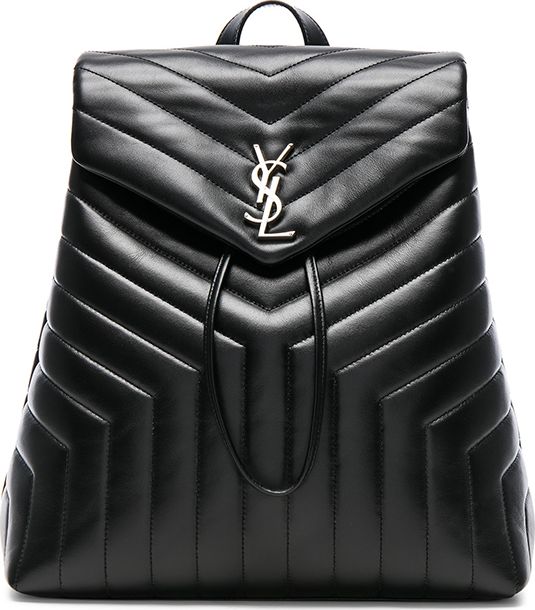 Saint Laurent Medium Supple Monogramme Loulou Backpack