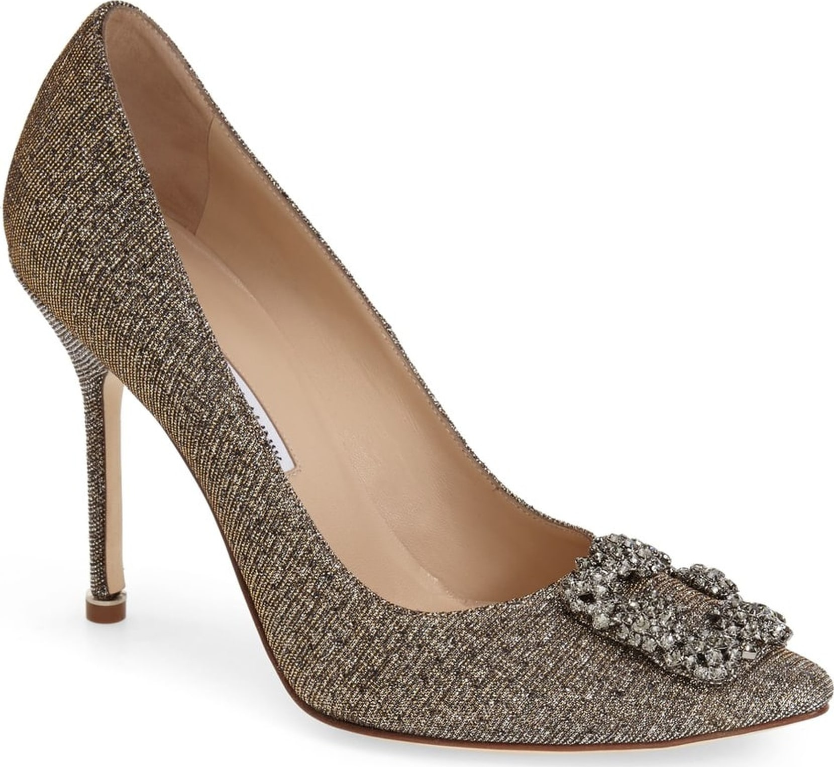 Manolo Blahnik 'Hangisi' Jeweled Pump