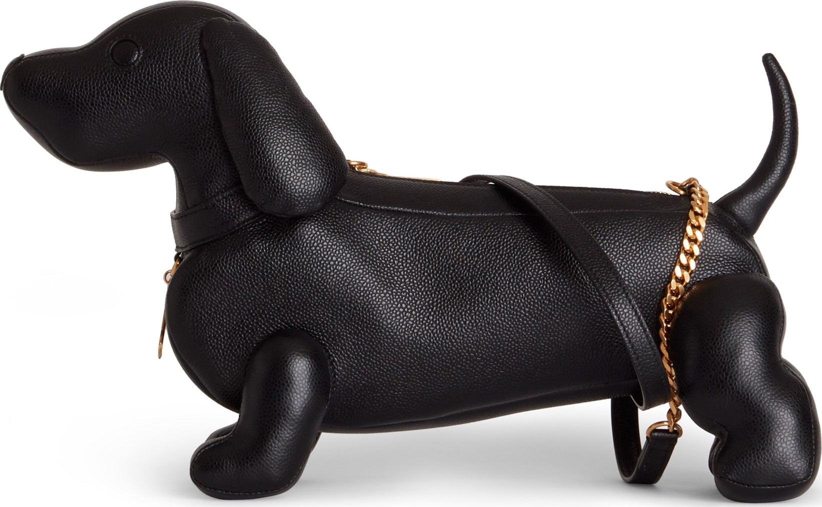 Thom Browne Mini Hector Leather Shoulder Bag