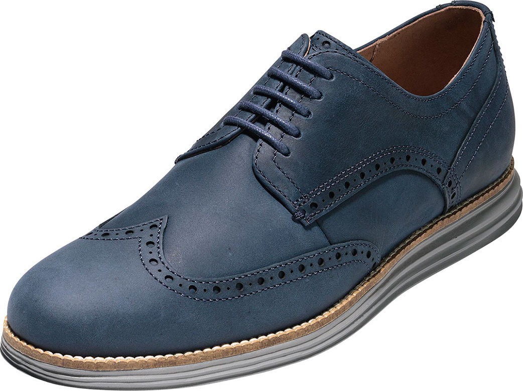 Cole Haan Men's Original Grand Nubuck Wing-Tip Oxford
