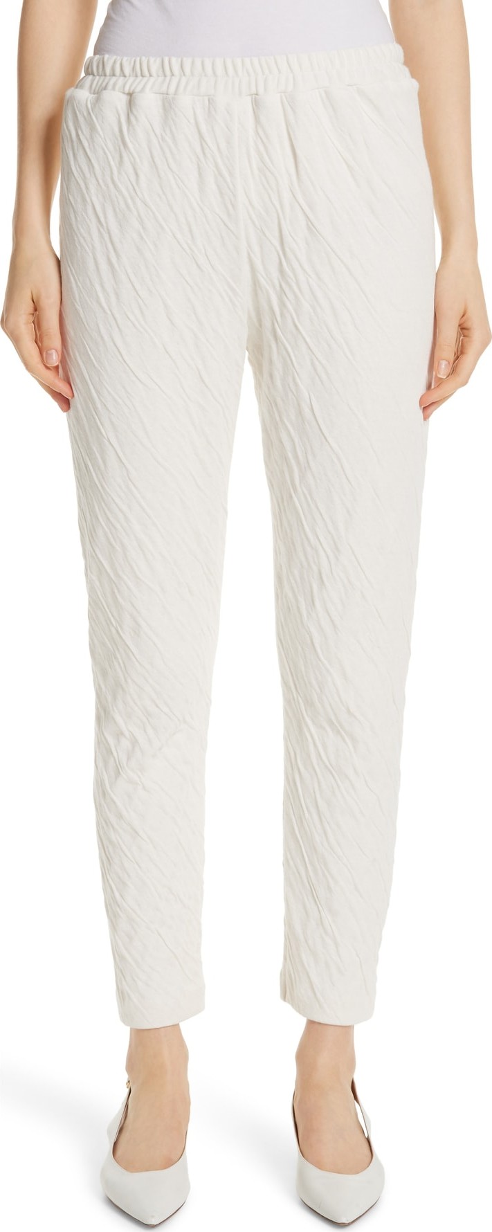 Mansur Gavriel Wavy Jersey Pull On Pants