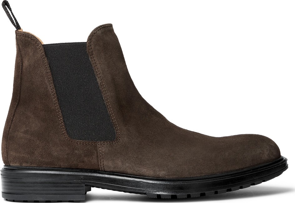 Officine Générale Suede Chelsea Boots