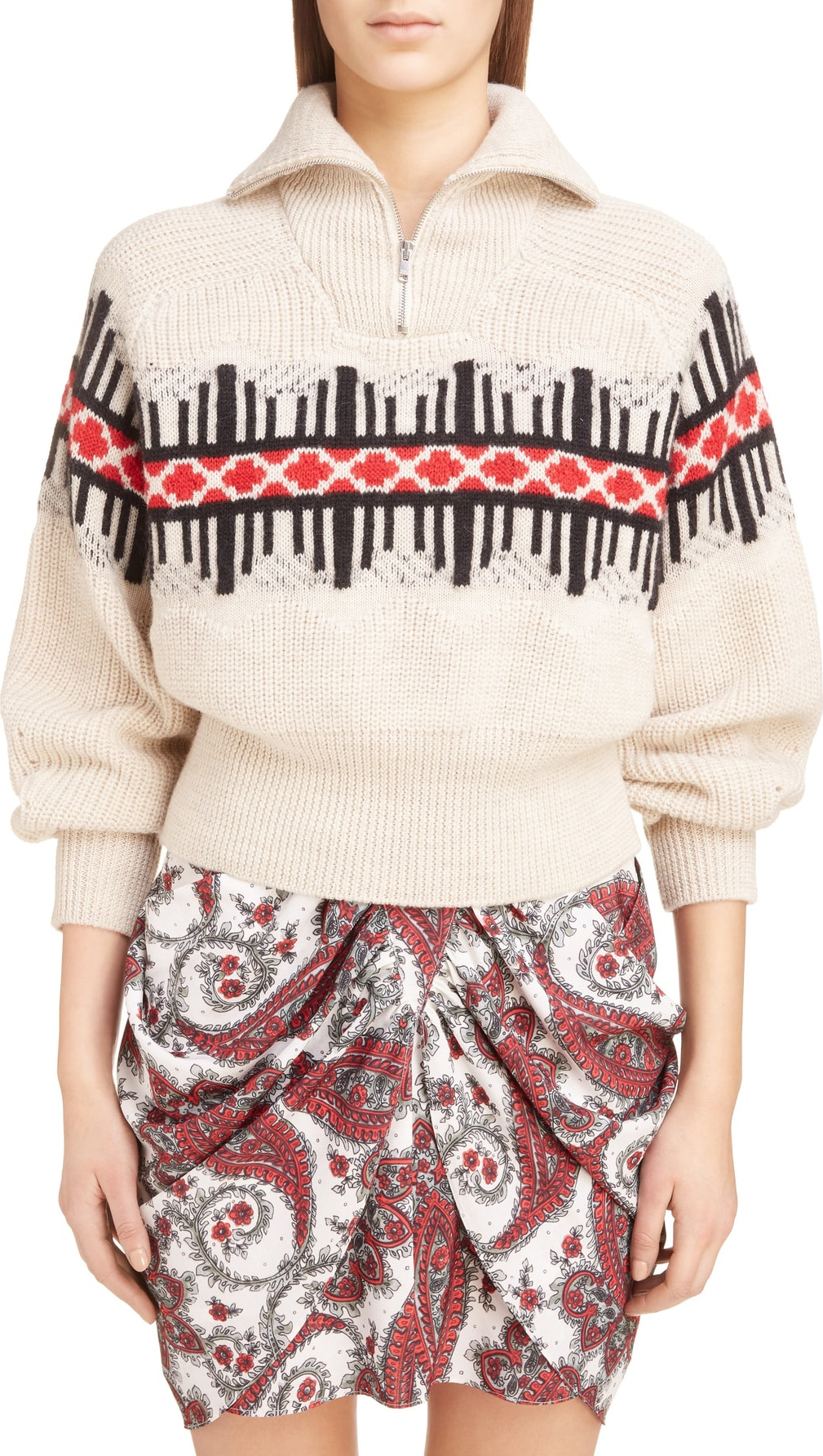 Isabel Marant Curtis Wool Blend Sweater