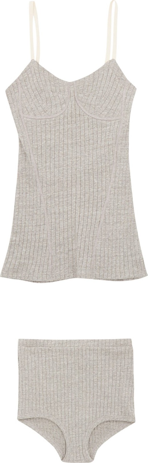 Jil Sander Structured ribbed-jersey pyjamas