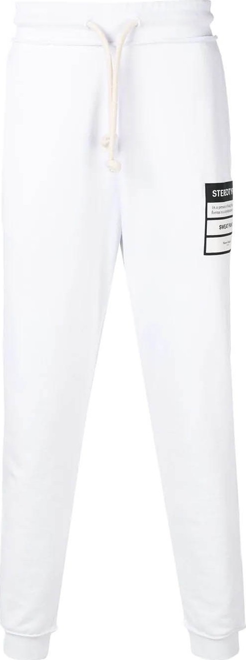 Maison Margiela Stereotype patch joggers
