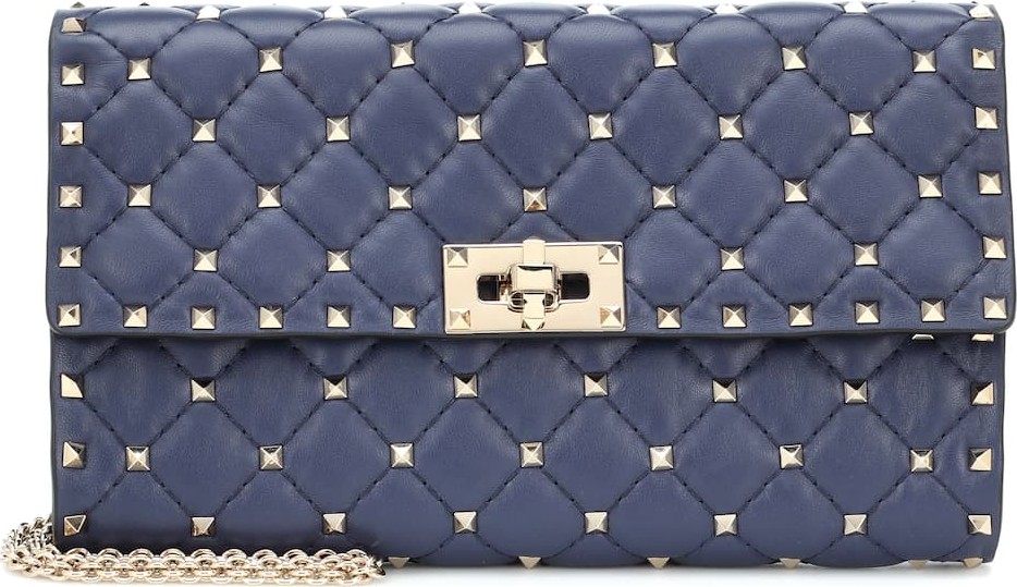 Valentino Valentino Garavani Rockstud Spike leather shoulder bag