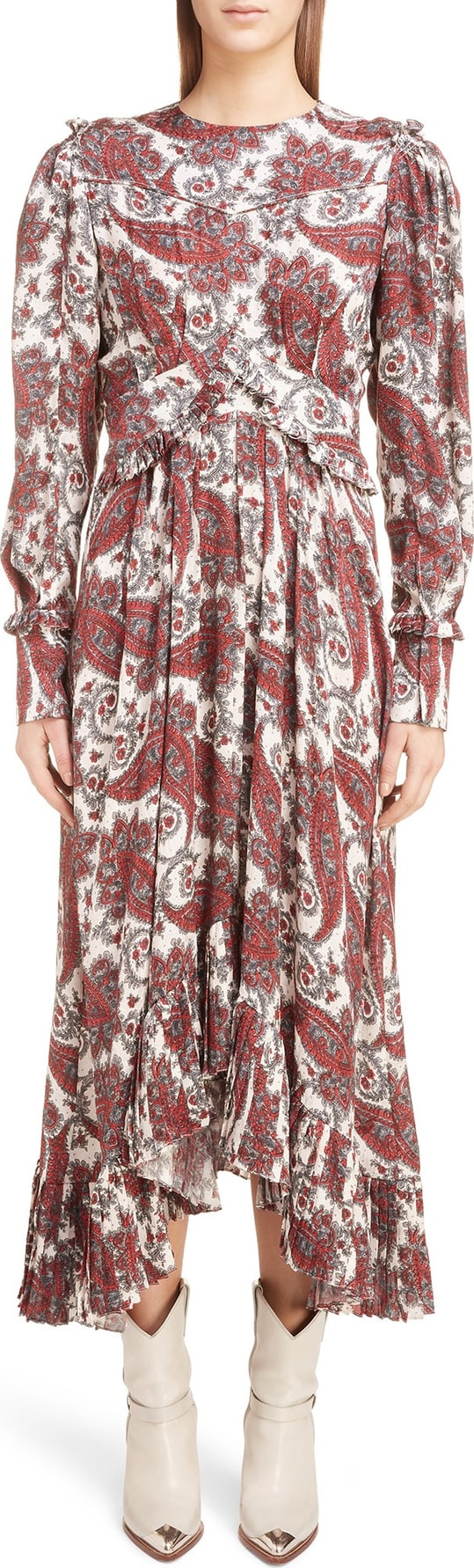 Isabel Marant Jorja Silk Blend Dress