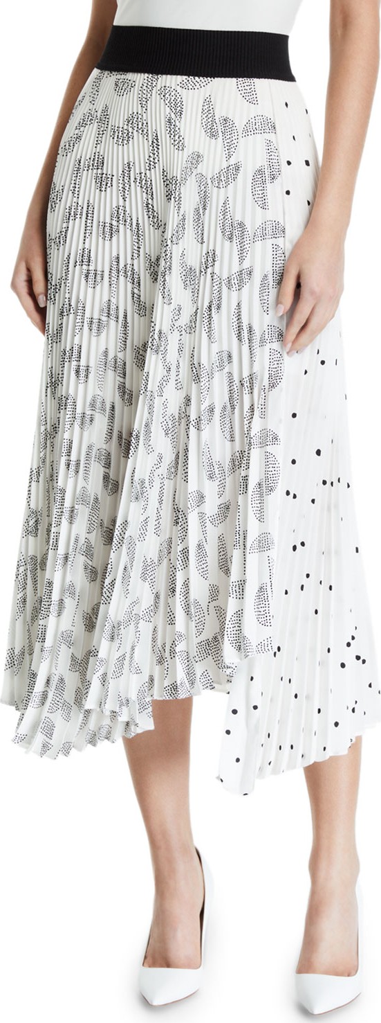 A.L.C. Grainger Pleated Skirt