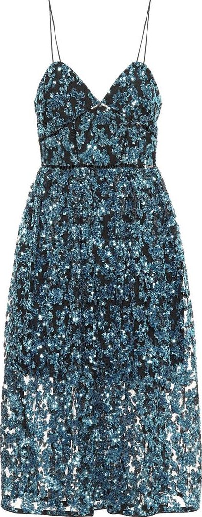 Self Portrait Sequined dress
