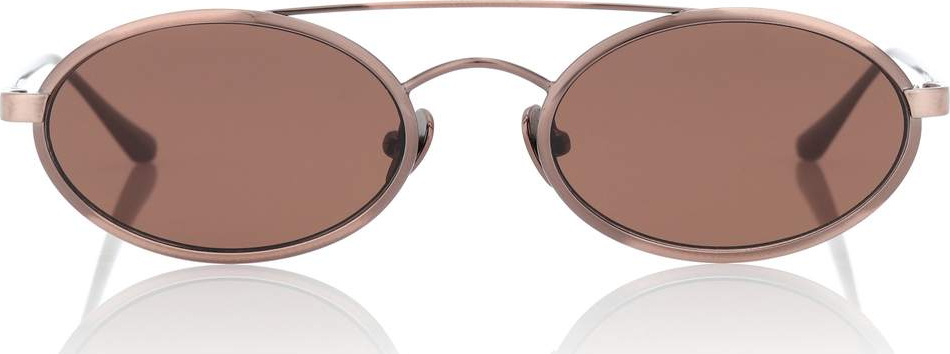 Self Portrait Layla oval sunglasses