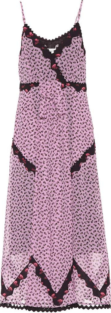 COACH Floral-printed maxi dress