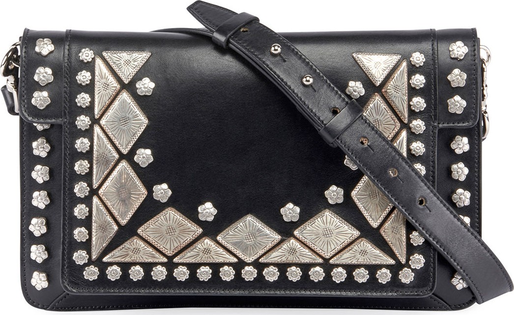 Isabel Marant Studded Maskhia Crossbody Bag