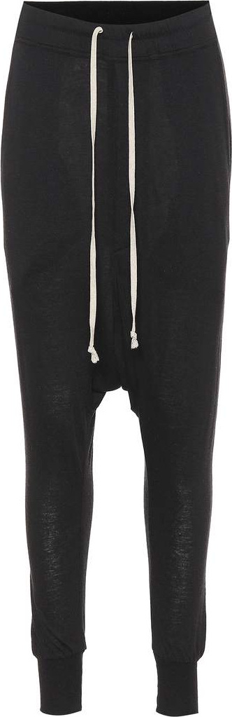 Rick Owens Lillies wool and angora-blend pants
